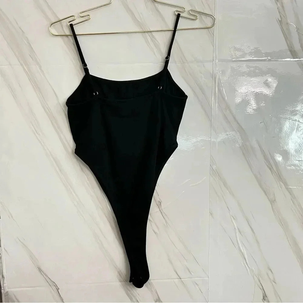 Elodie Bodysuit Adjustable Straps size Large Black - Picture 2 of 9